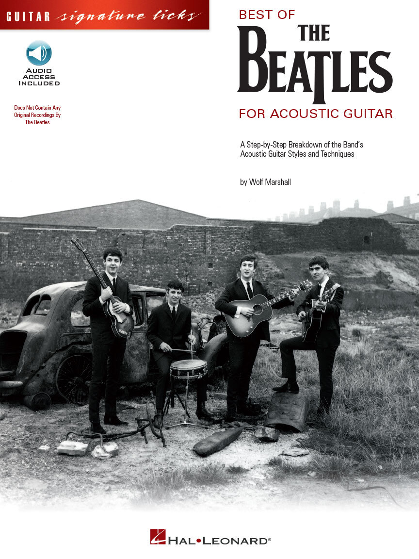 Cover: 73999249569 | Best of The Beatles for Acoustic Guitar | Signature Licks Guitar