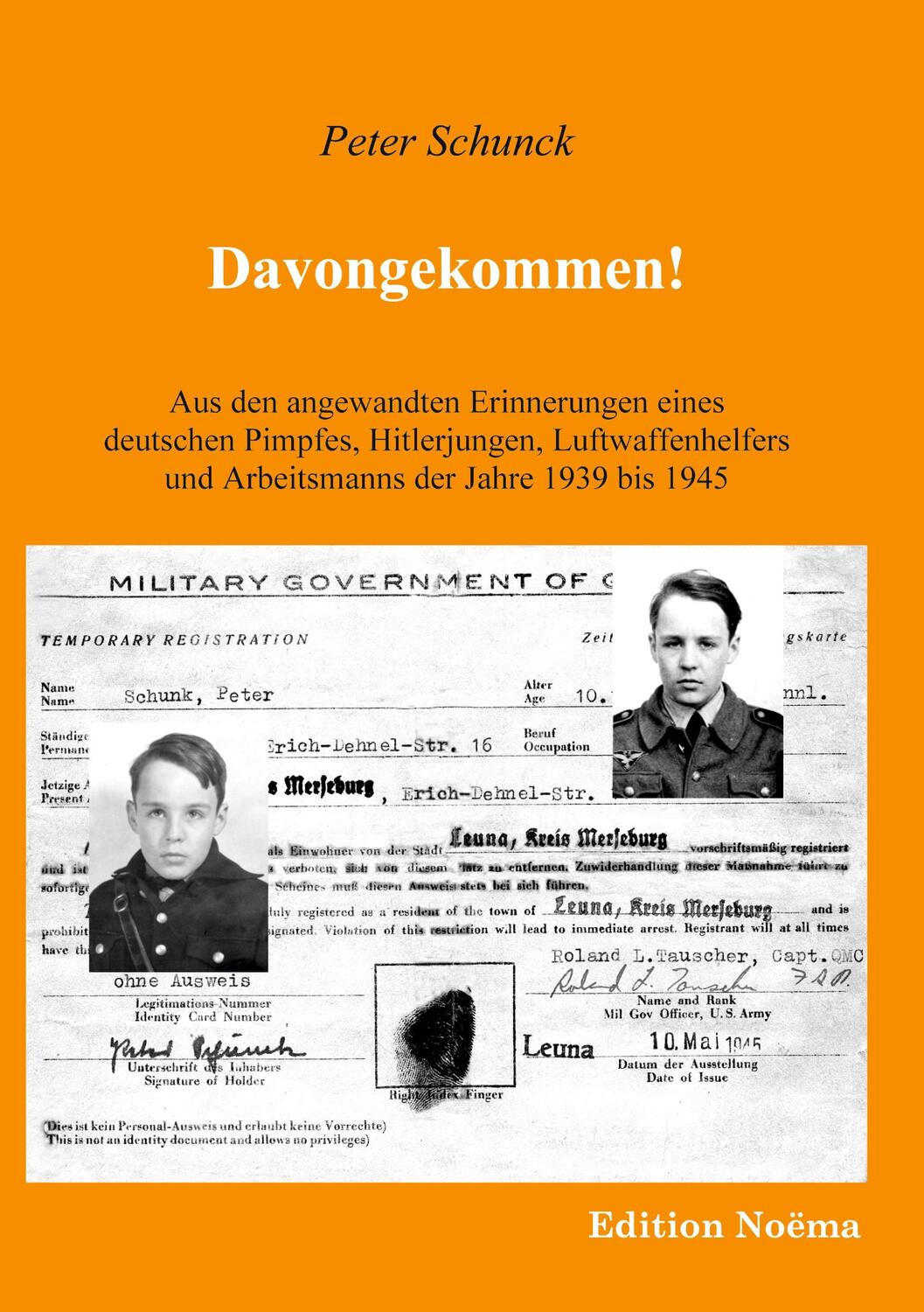 Cover: 9783898210324 | Davongekommen! | Peter Schunck | Taschenbuch | Paperback | Deutsch