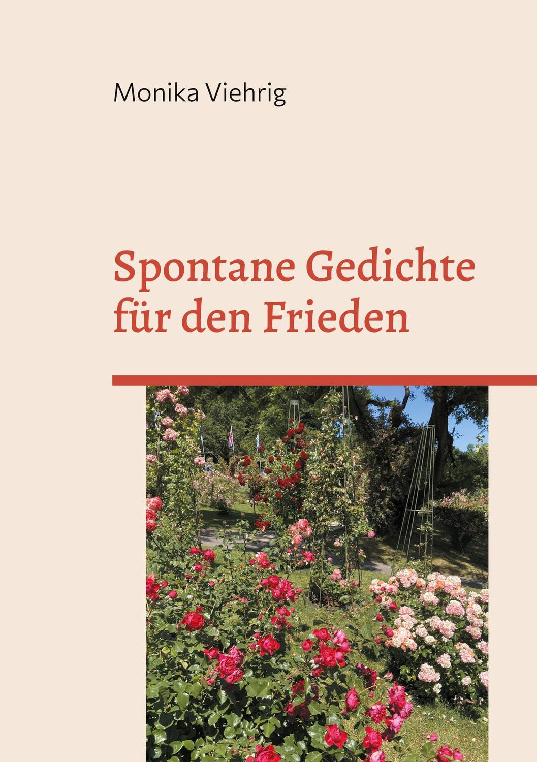 Cover: 9783757845148 | Spontane Gedichte für den Frieden | neue Auflage | Monika Viehrig