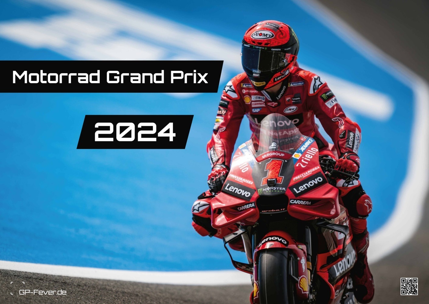 Cover: 9783986732622 | Motorrad Grand Prix 2024 - Kalender MotoGP DIN A2 | GP-Fever.de | 2024