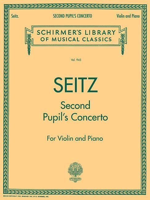 Cover: 9780793539123 | Pupil's Concerto No. 2 in G Major, Op. 13: Schirmer Library of...