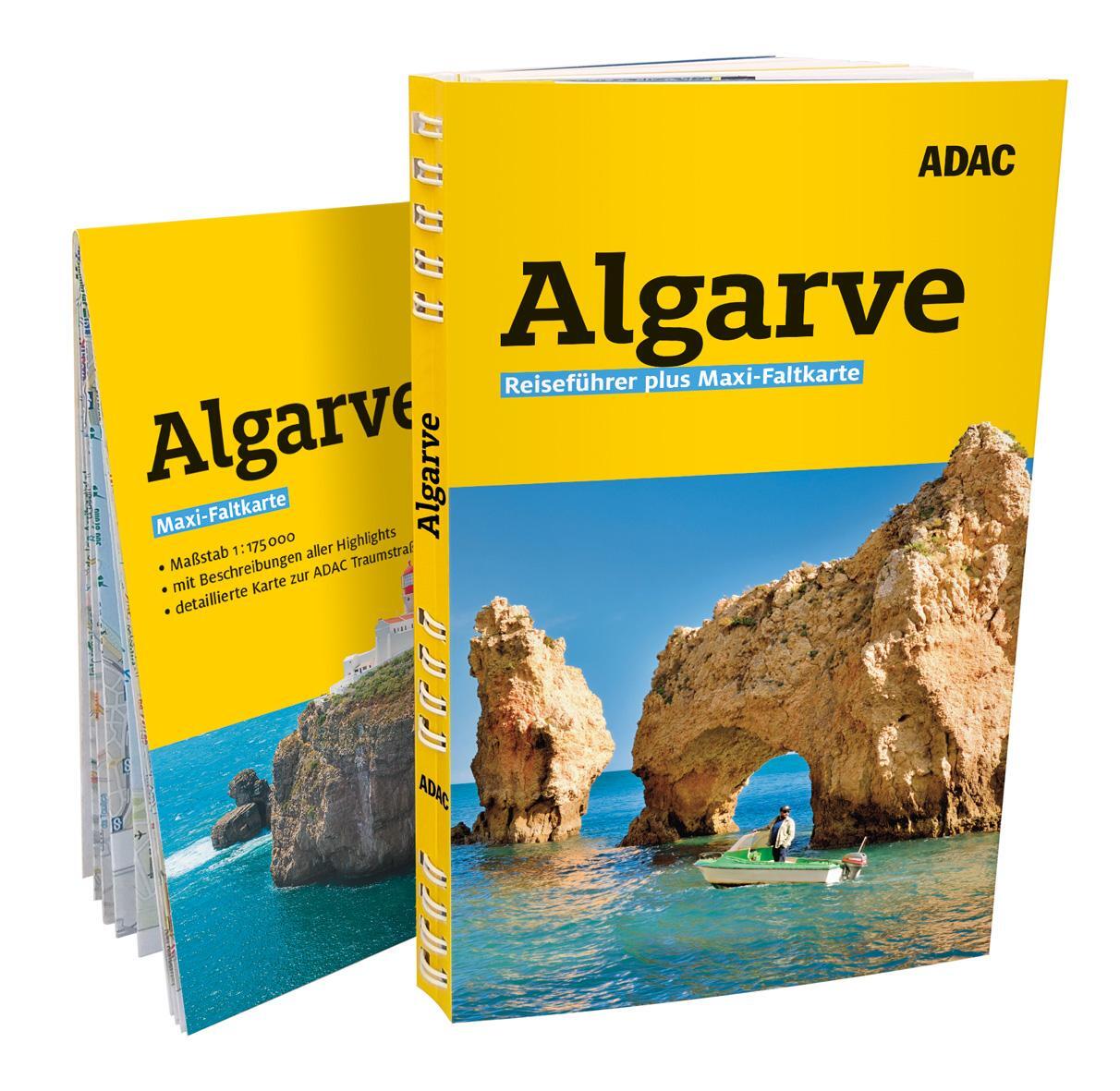 Cover: 9783956897337 | ADAC Reiseführer plus Algarve | mit Maxi-Faltkarte zum Herausnehmen