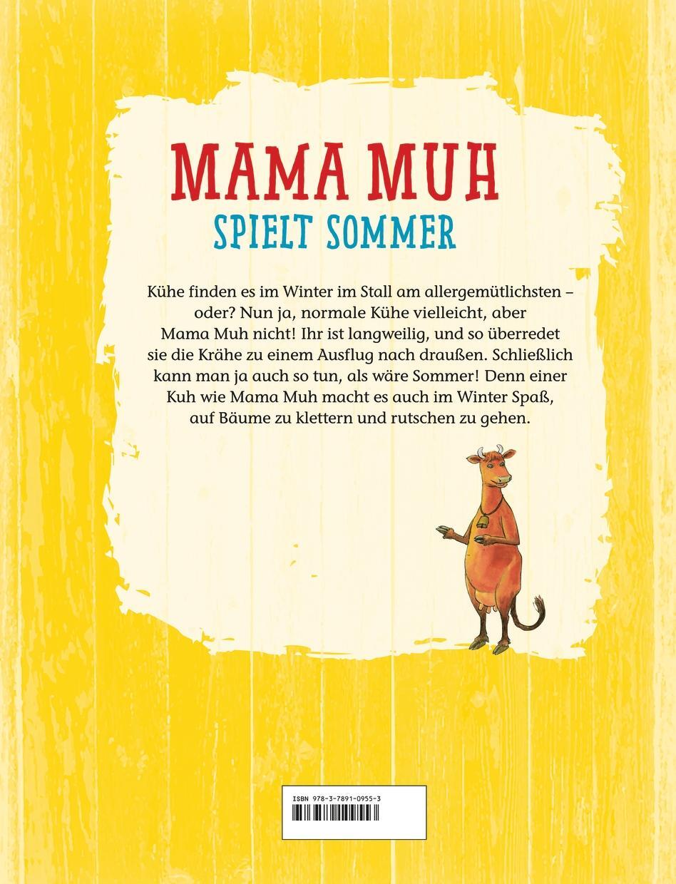 Rückseite: 9783789109553 | Mama Muh spielt Sommer | Jujja Wieslander | Buch | Mama Muh | 32 S.