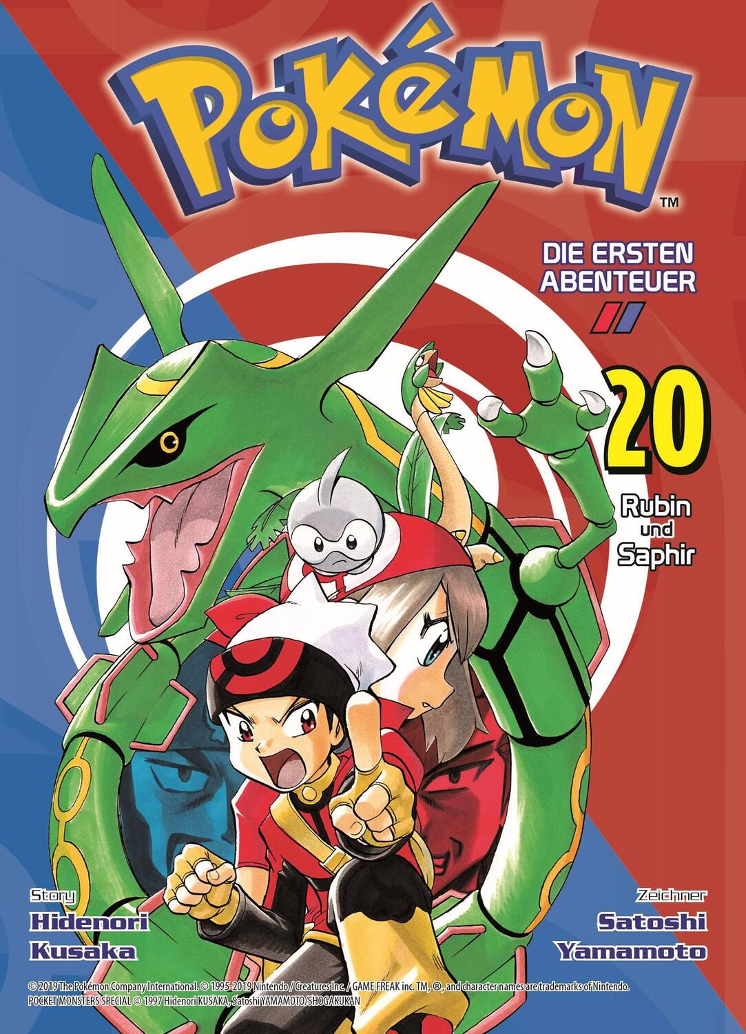 Cover: 9783741611551 | Pokémon - Die ersten Abenteuer | Bd. 20: Rubin und Saphir | Buch