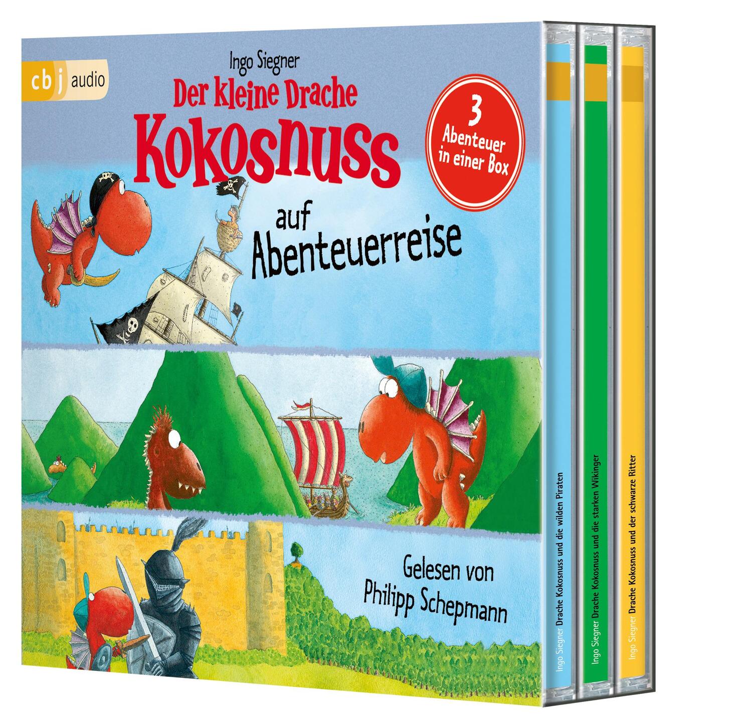 Cover: 9783837166941 | Der kleine Drache Kokosnuss auf Abenteuerreise | Ingo Siegner | CD
