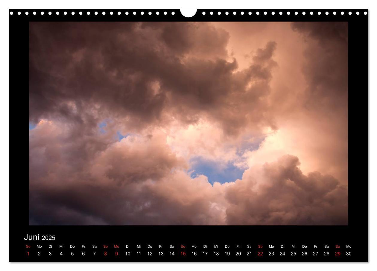 Bild: 9783435832491 | Wolkenbilder (Wandkalender 2025 DIN A3 quer), CALVENDO Monatskalender