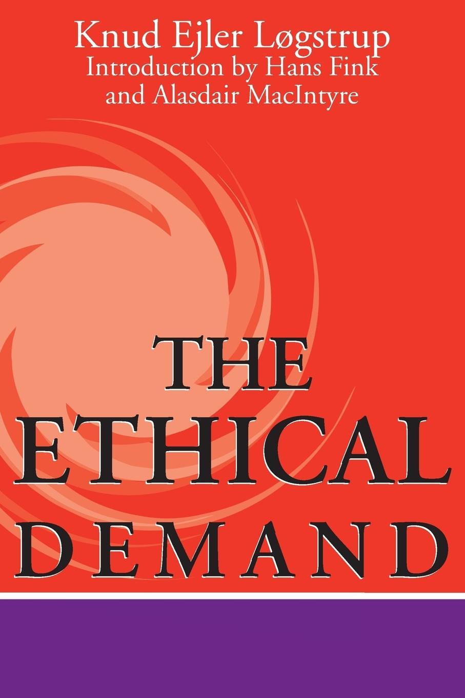 Cover: 9780268009342 | The Ethical Demand | Knud Ejler Løgstrup | Taschenbuch | Paperback