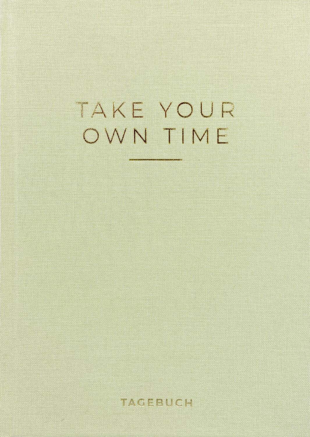 Cover: 9783967750539 | »Take your own time« Tagebuch | Caro | Buch | Deutsch | 2021 | riva