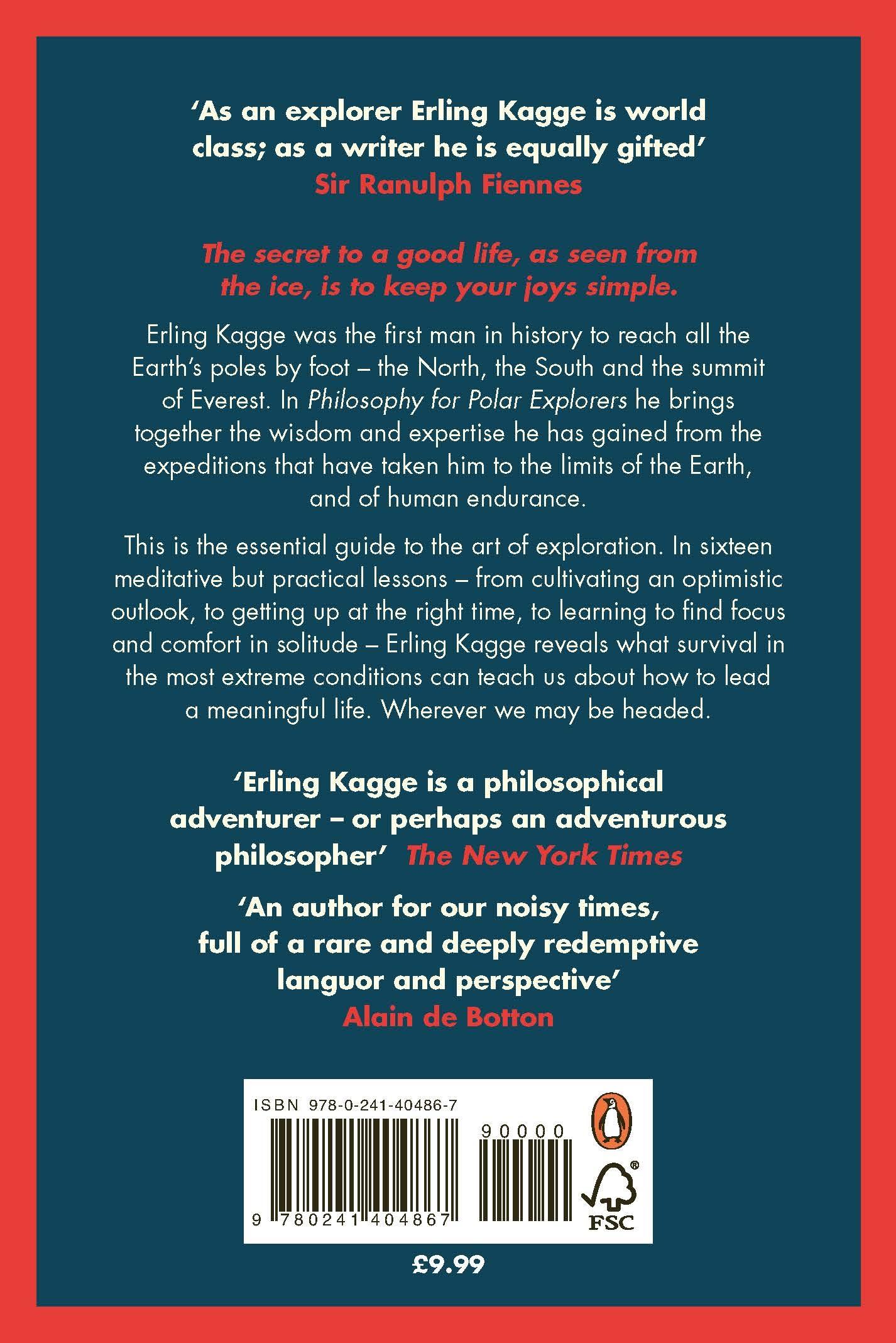 Rückseite: 9780241404867 | Philosophy for Polar Explorers | Erling Kagge | Buch | Gebunden | 2019