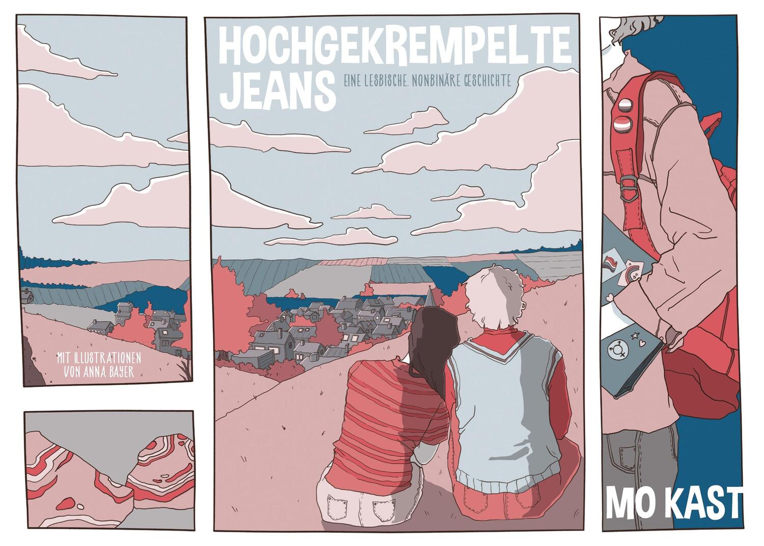 Cover: 9783755753964 | Hochgekrempelte Jeans | Eine lesbische, nonbinäre Geschichte | Mo Kast