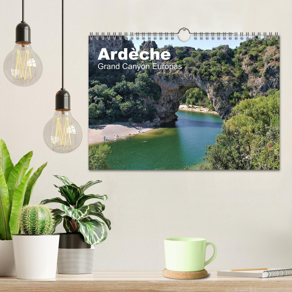 Bild: 9783435533862 | Ardèche, Grand Canyon Europas (Wandkalender 2025 DIN A4 quer),...