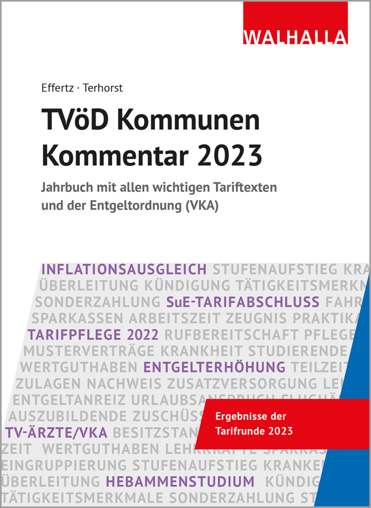 Cover: 9783802979125 | TVöD Kommunen Kommentar 2023 | Jörg Effertz (u. a.) | Buch | 1424 S.