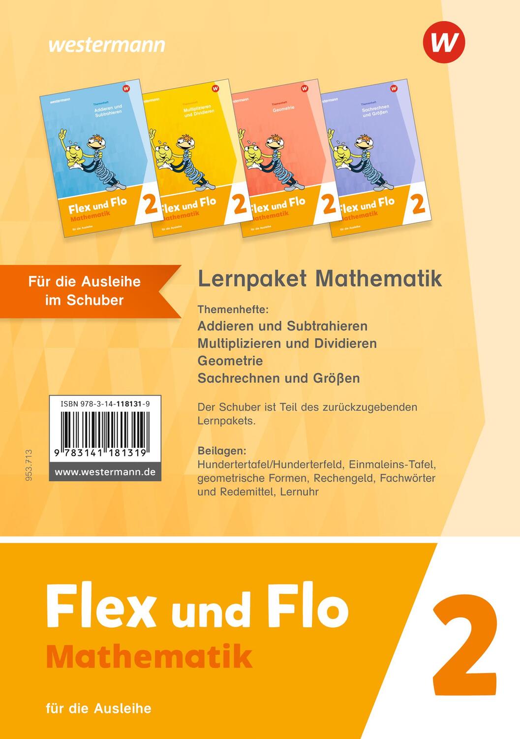 Cover: 9783141181319 | Flex und Flo 2. Paket Mathematik: Für die Ausleihe. Rheinland-Pfalz