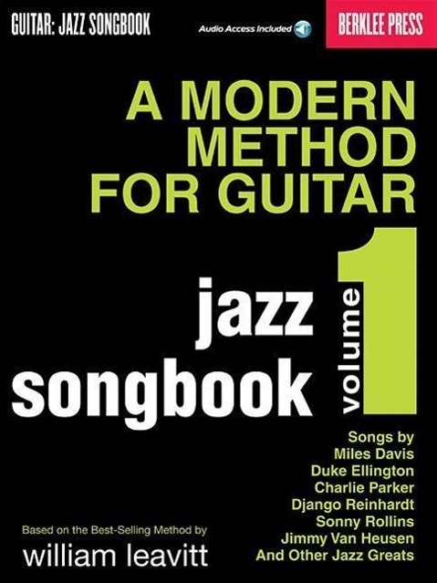 Cover: 9780876390733 | A Modern Method for Guitar - Jazz Songbook, Vol. 1 | Larry Baione