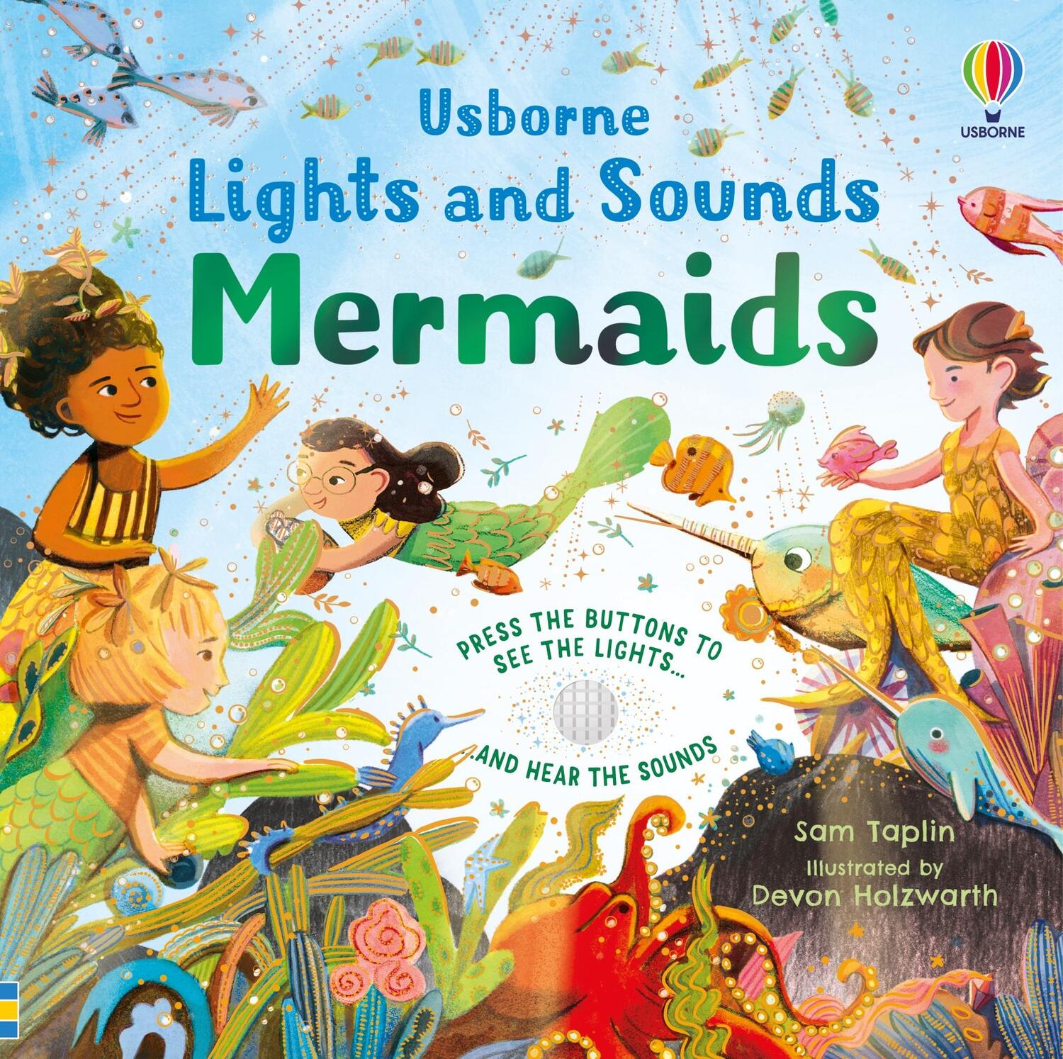 Cover: 9781801317184 | Lights and Sounds Mermaids | Sam Taplin | Buch | Papp-Bilderbuch