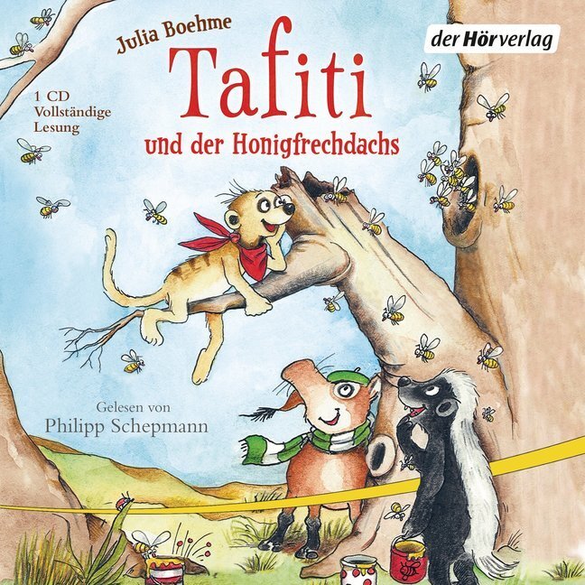 Cover: 9783844518894 | Tafiti und der Honigfrechdachs, 1 Audio-CD | Band 7 | Julia Boehme