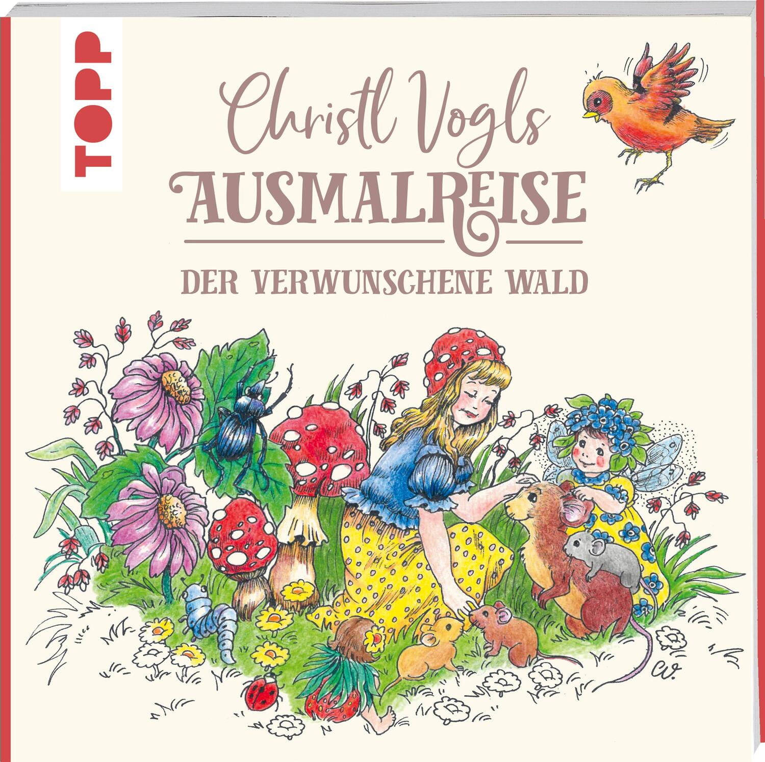 Cover: 9783735880062 | Christl Vogls Ausmalreise - Der verwunschene Wald | Ausmalen &amp; träumen