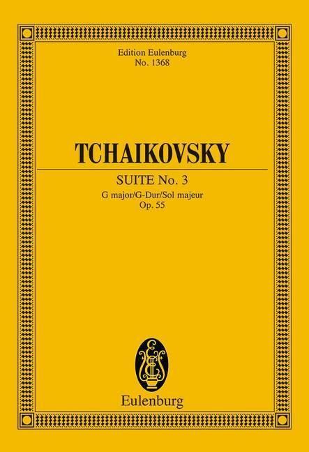 Cover: 9783795763978 | Suite Nr. 3 G-Dur | Peter Iljitsch Tschaikowsky | Buch | 272 S. | 1978