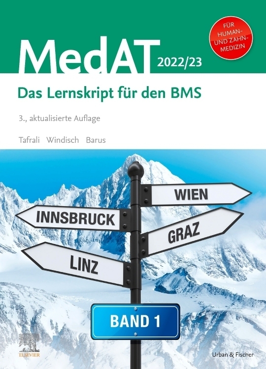 Cover: 9783437440359 | MedAT Humanmedizin/Zahnmedizin - Band 1 | Deniz Tafrali (u. a.) | Buch