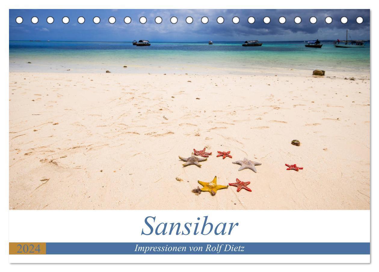 Cover: 9783383286001 | Sansibar - Impressionen von Rolf Dietz (Tischkalender 2024 DIN A5...