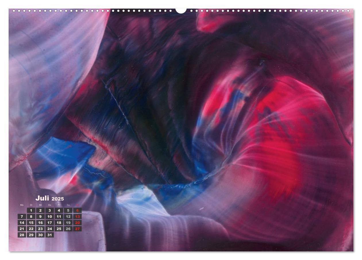 Bild: 9783435812134 | Encaustic Kunstkalender 2025 (Wandkalender 2025 DIN A2 quer),...