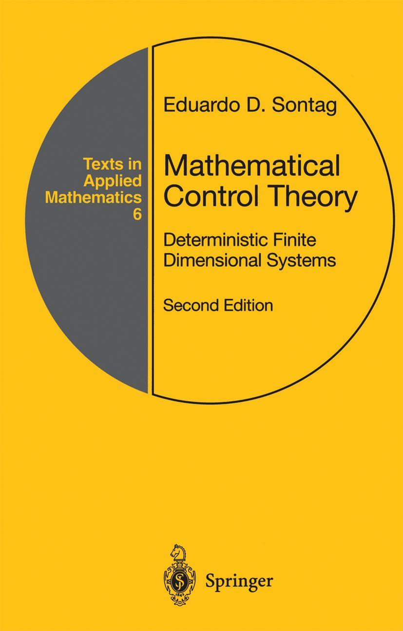 Cover: 9780387984896 | Mathematical Control Theory | Deterministic Finite Dimensional Systems