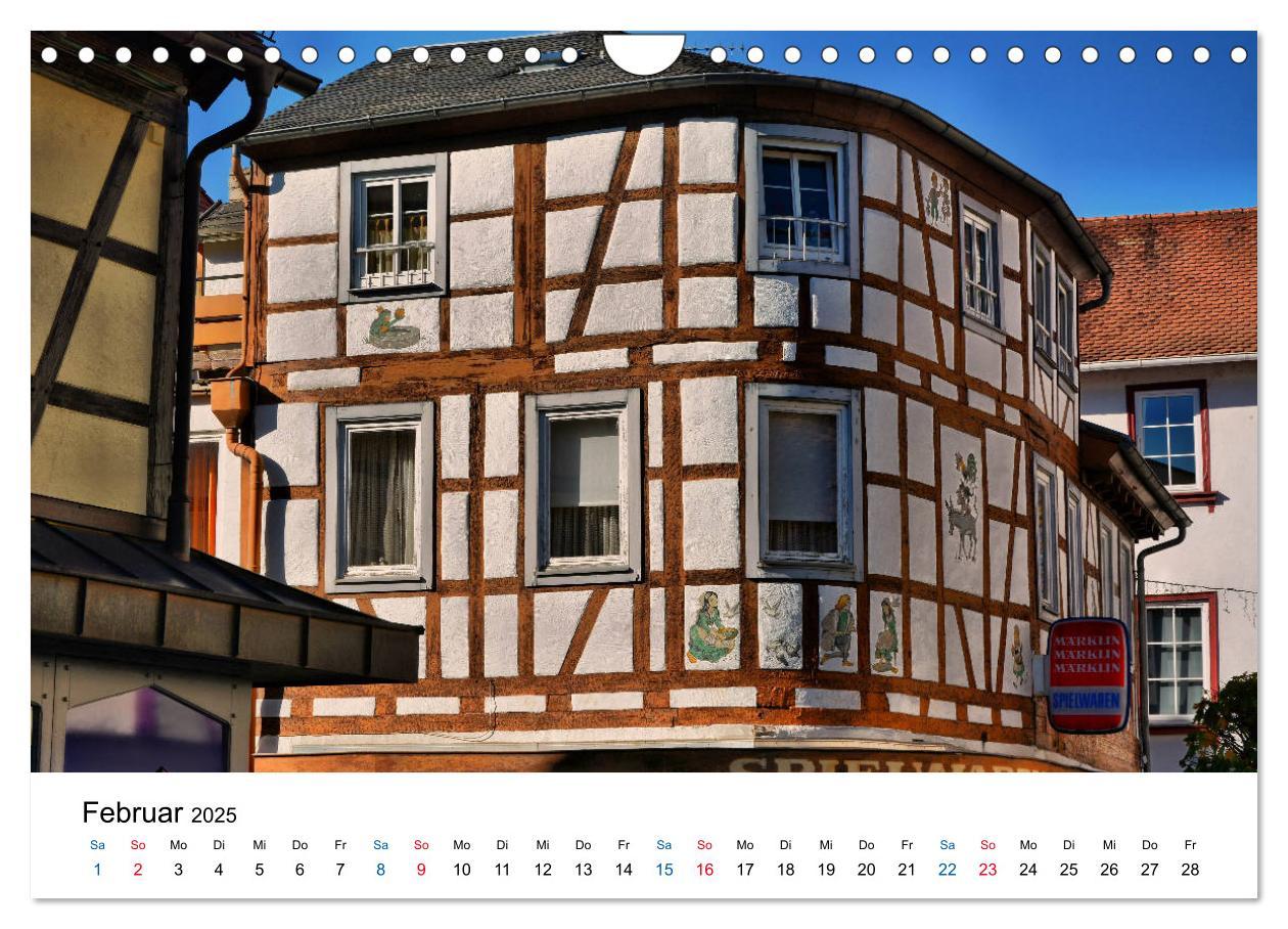 Bild: 9783435380084 | Michelstadt - Fachwerkromantik im Odenwald (Wandkalender 2025 DIN...