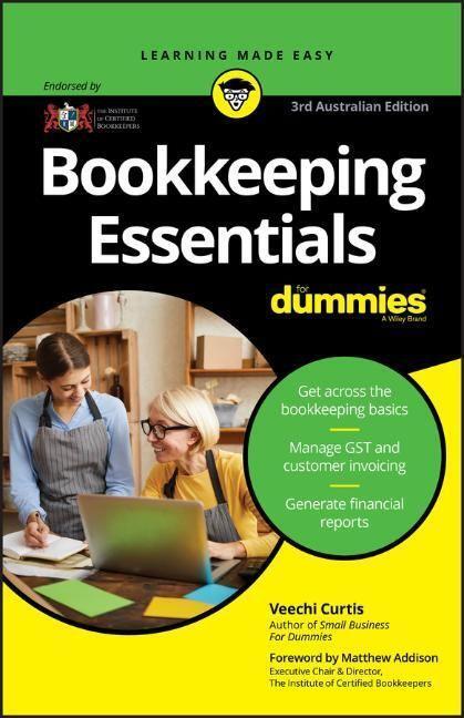 Cover: 9780730384816 | Bookkeeping Essentials For Dummies | Veechi Curtis | Taschenbuch