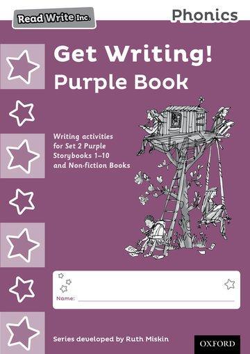 Cover: 9780198374060 | Miskin, R: Read Write Inc. Phonics: Get Writing! Purple Book | Miskin