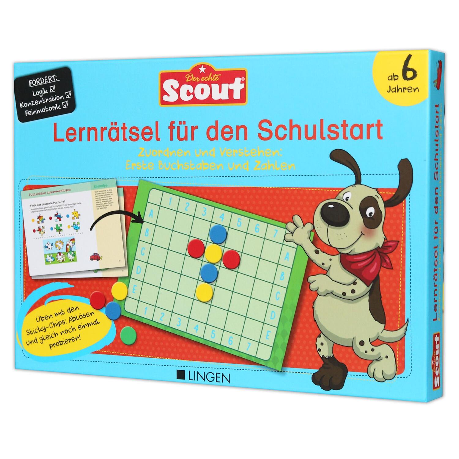 Cover: 9783963473111 | Scout: Lernrätsel für den Schulstart - Zuordnen und Verstehen:...