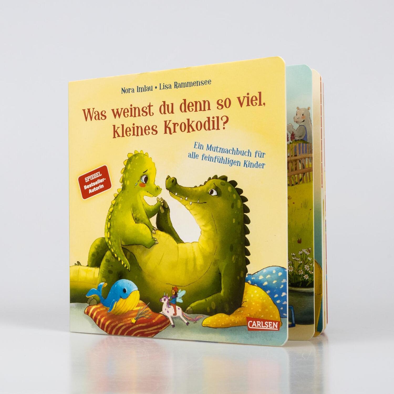 Bild: 9783551170064 | Was weinst du denn so viel, kleines Krokodil? | Nora Imlau | Buch