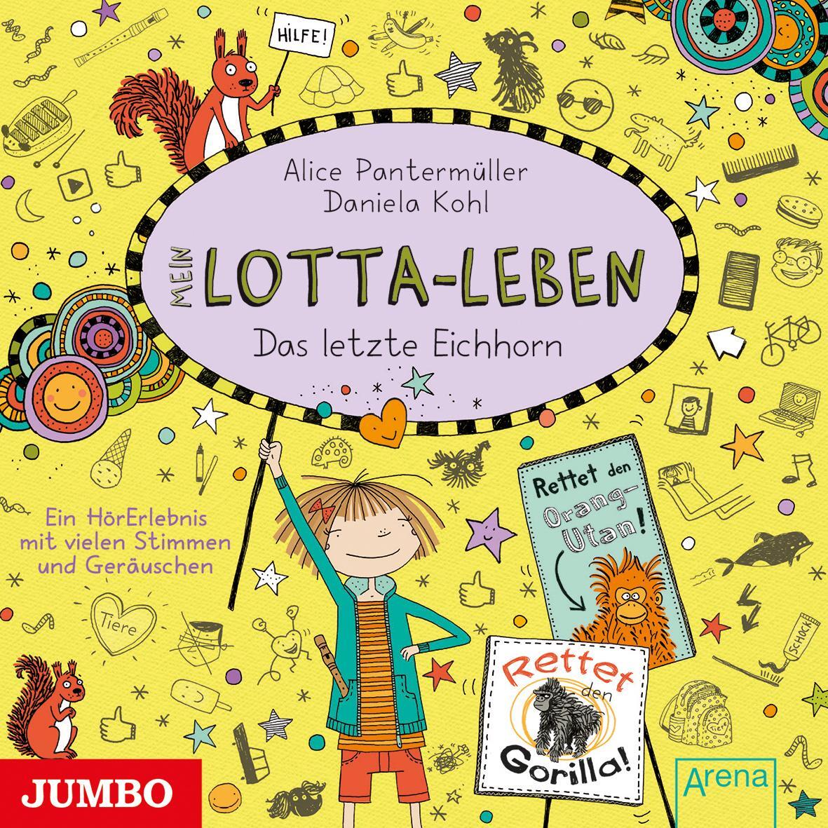 Cover: 9783833741258 | Mein Lotta-Leben. Das letzte Eichhorn [16] | Alice Pantermüller | CD