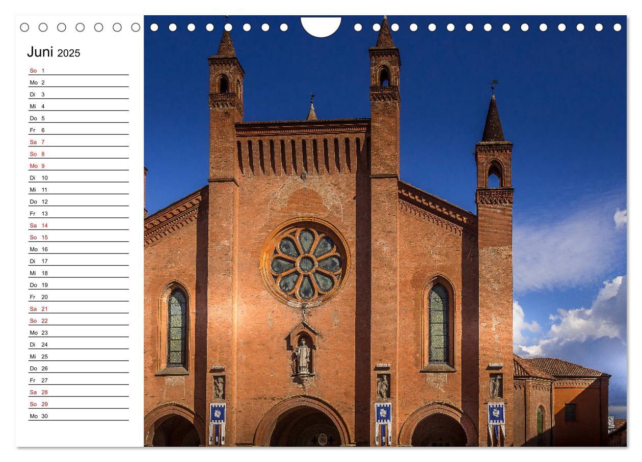 Bild: 9783435344314 | Piemont und Turin (Wandkalender 2025 DIN A4 quer), CALVENDO...