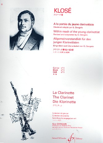 Cover: 9790043031659 | A La Portee Du Jeune Clarinettiste Volume 1 | Hyacinte Eleonore Klosé