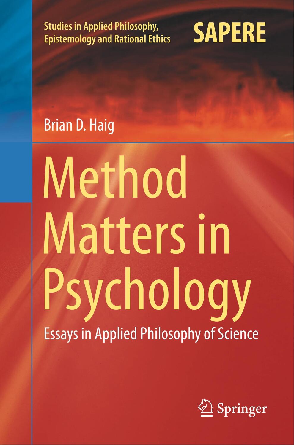 Cover: 9783030131623 | Method Matters in Psychology | Essays in Applied Philosophy of Science