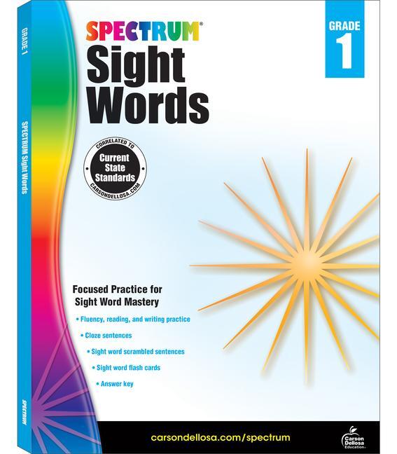 Cover: 9781483811895 | Spectrum Sight Words, Grade 1 | Volume 103 | Taschenbuch | Englisch