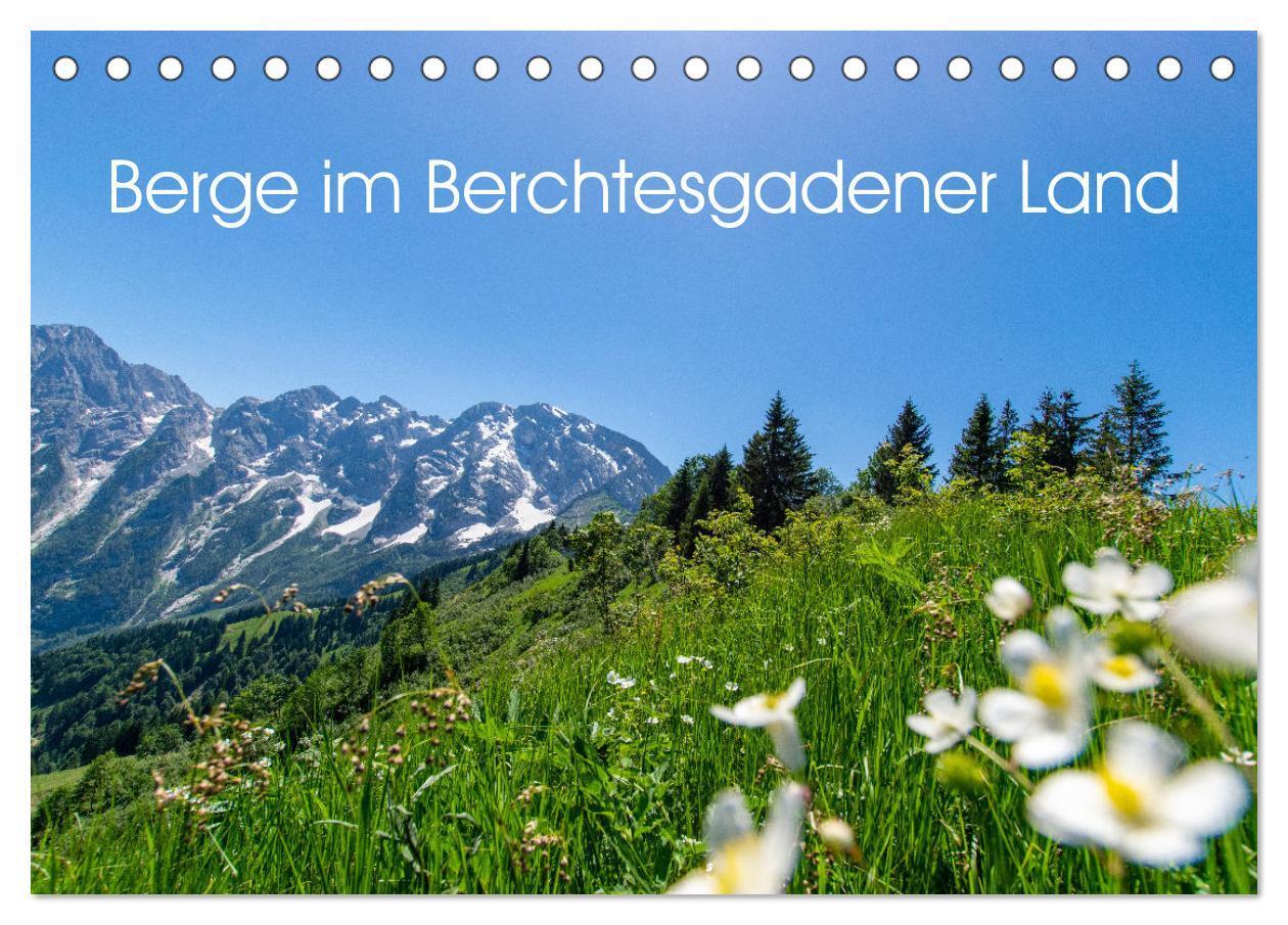 Cover: 9783383734854 | Berge im Berchtesgadener Land (Tischkalender 2024 DIN A5 quer),...