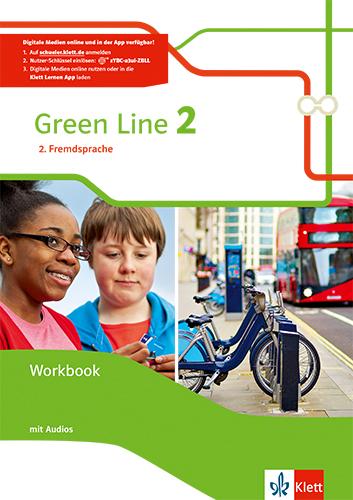 Cover: 9783128130255 | Green Line 2. 2. Fremdsprache. Workbook mit Audio-CD Klasse 7 | Funk