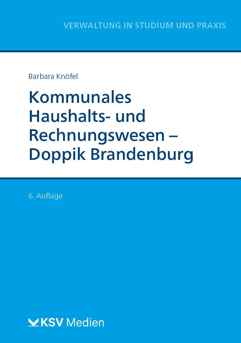 Cover: 9783829318624 | Kommunales Haushalts- und Rechnungswesen - DOPPIK Brandenburg | Knöfel