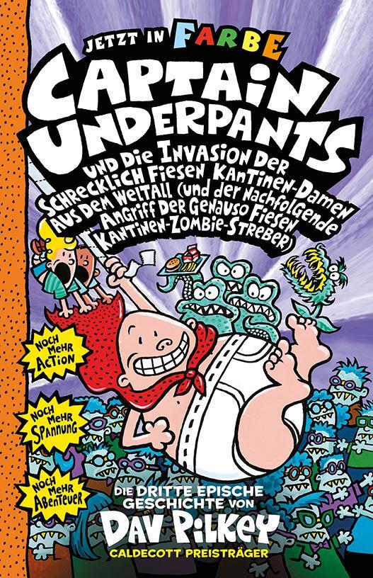 Cover: 9783948638481 | Captain Underpants Band 3 - Captain Underpants und die Invasion der...