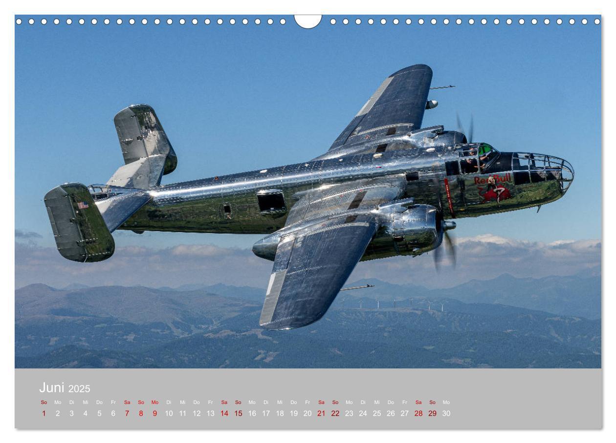 Bild: 9783435147748 | Fliegende Legenden - Warbirds (Wandkalender 2025 DIN A3 quer),...