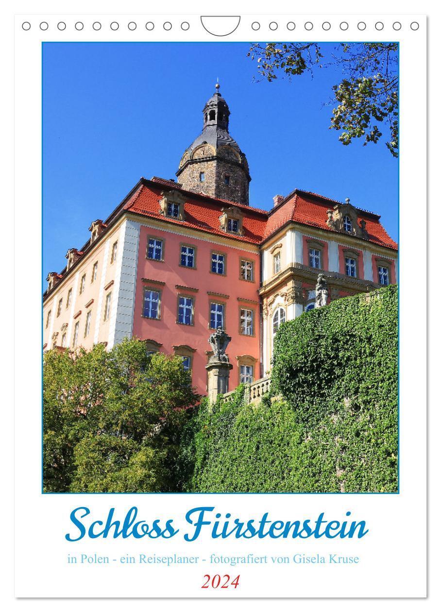 Cover: 9783383746857 | Schloss Fürstenstein in Polen - ein Reiseplaner (Wandkalender 2024...