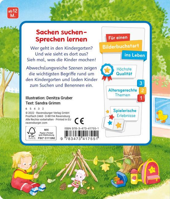Bild: 9783473417551 | Mein erstes Sachen suchen: Mein Kindergarten | Sandra Grimm | Buch