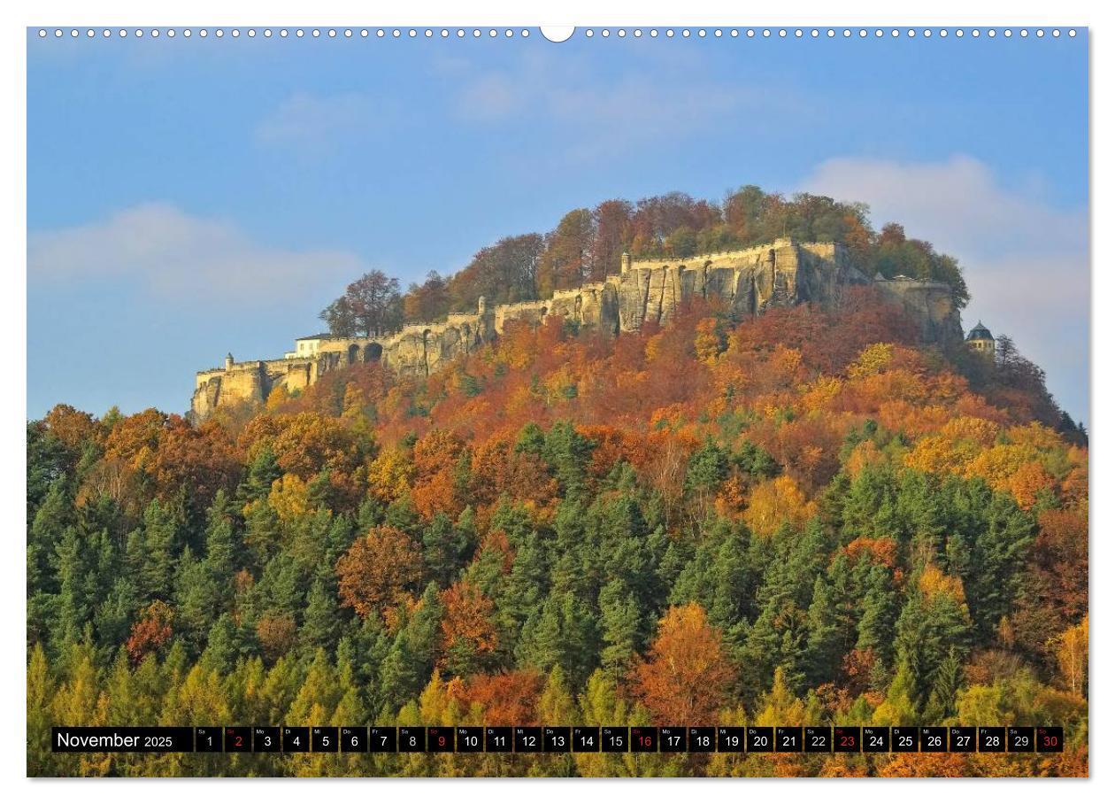 Bild: 9783435705085 | Elbsandsteingebirge (hochwertiger Premium Wandkalender 2025 DIN A2...