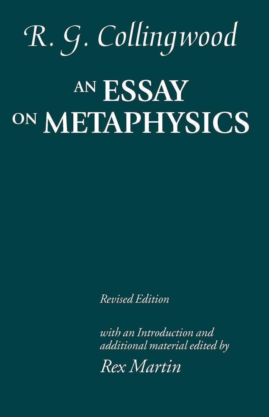 Cover: 9780199241415 | An Essay on Metaphysics | R. G. Collingwood | Taschenbuch | Paperback