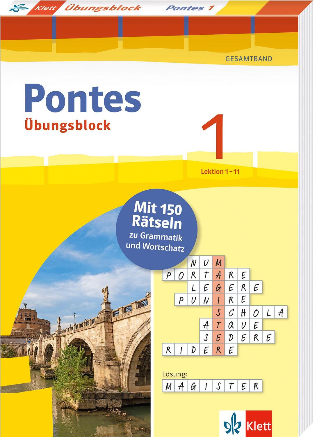 Cover: 9783129261545 | Pontes 1 Gesamtband (ab 2020) - Übungsblock zum Schulbuch 1....