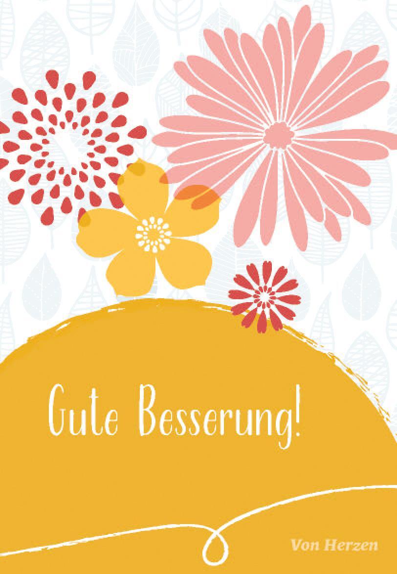 Cover: 9783790219586 | Gute Besserung! | Maria Sassin | Broschüre | von Herzen | Deutsch
