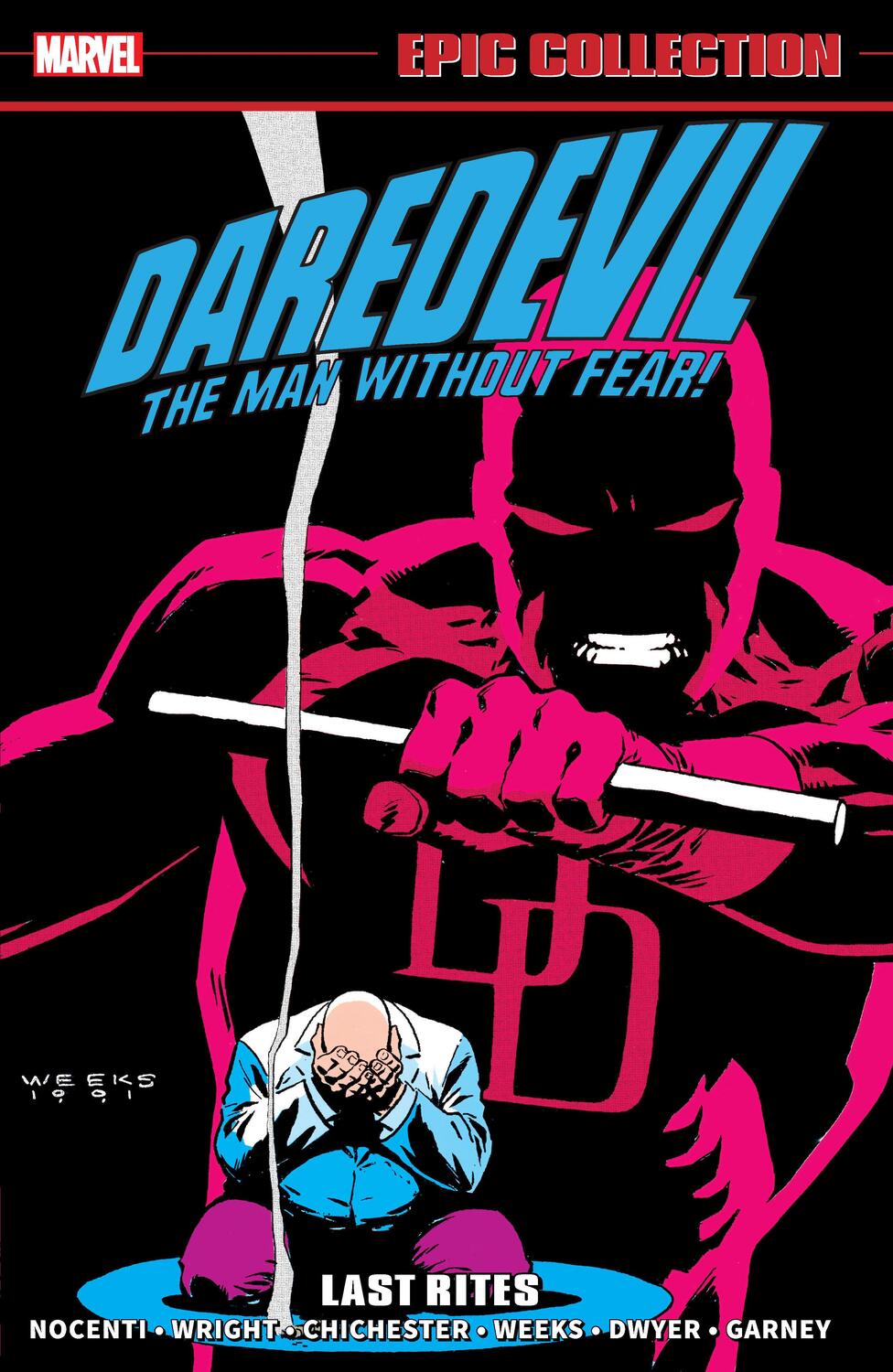 Cover: 9781302950590 | Daredevil Epic Collection: Last Rites (new Printing) | Nocenti (u. a.)