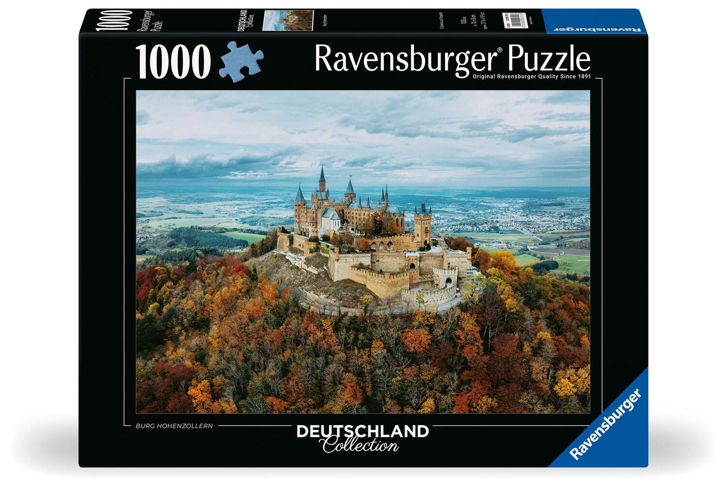 Cover: 4005555007913 | Ravensburger Puzzle 12000791 - Burg Hohenzollern - 1000 Teile...