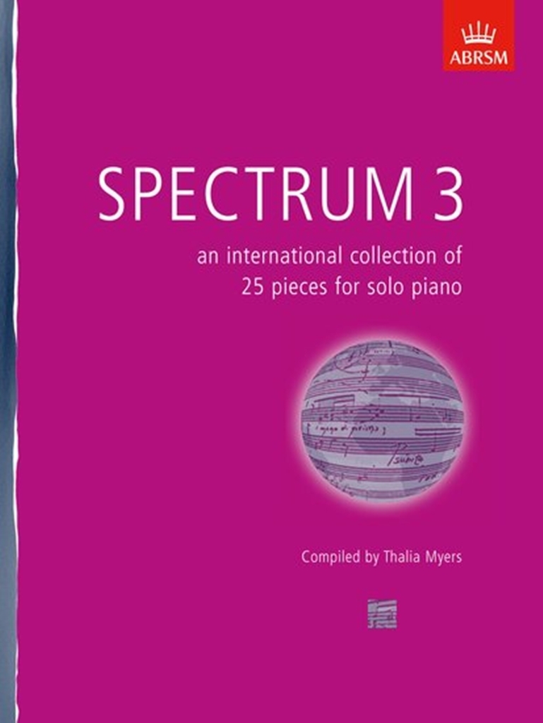 Cover: 9781860962349 | Spectrum 3 | an international collection of 25 pieces for solo piano